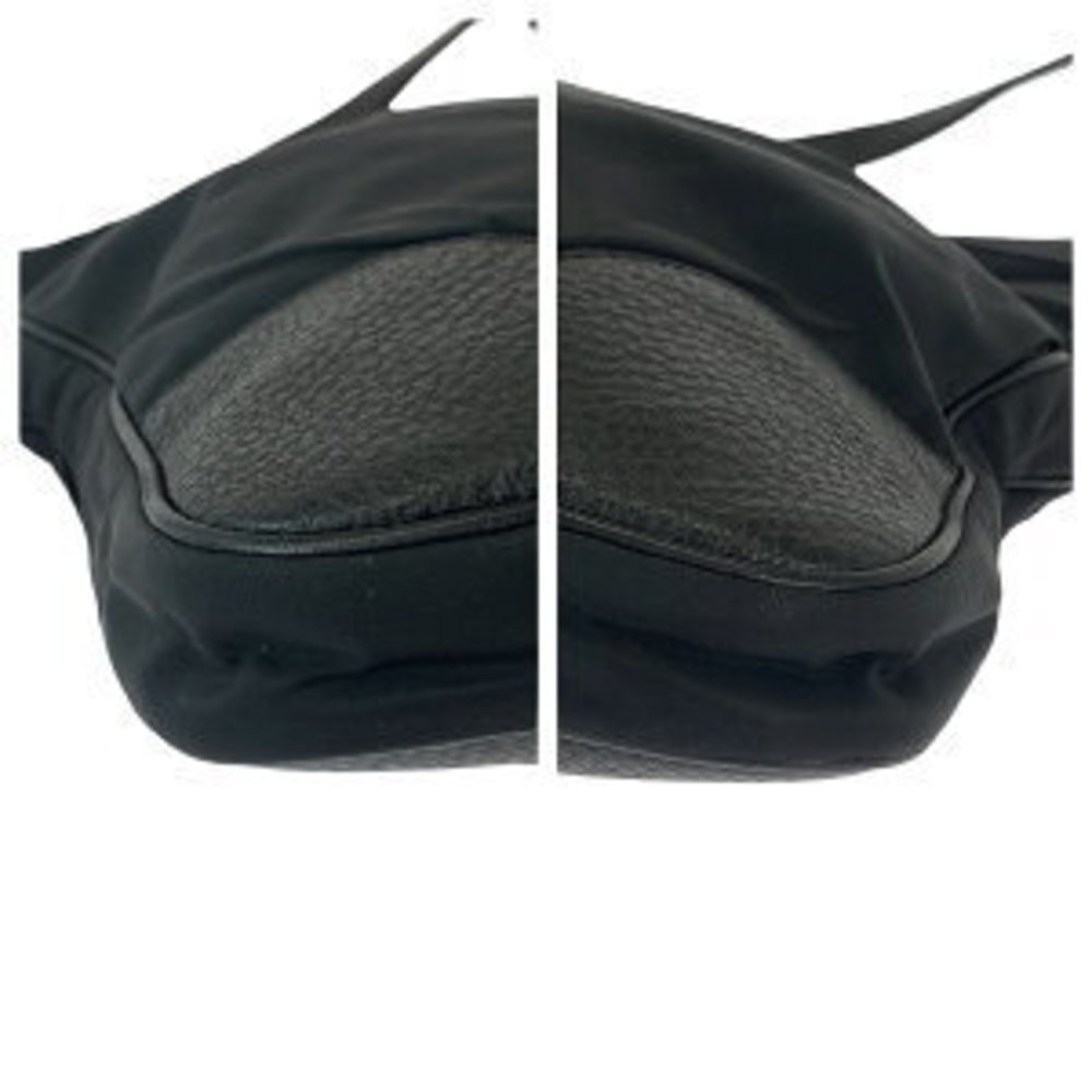 Prada Tessuto Triangular Nylon Shoulder Vitello D… - image 3